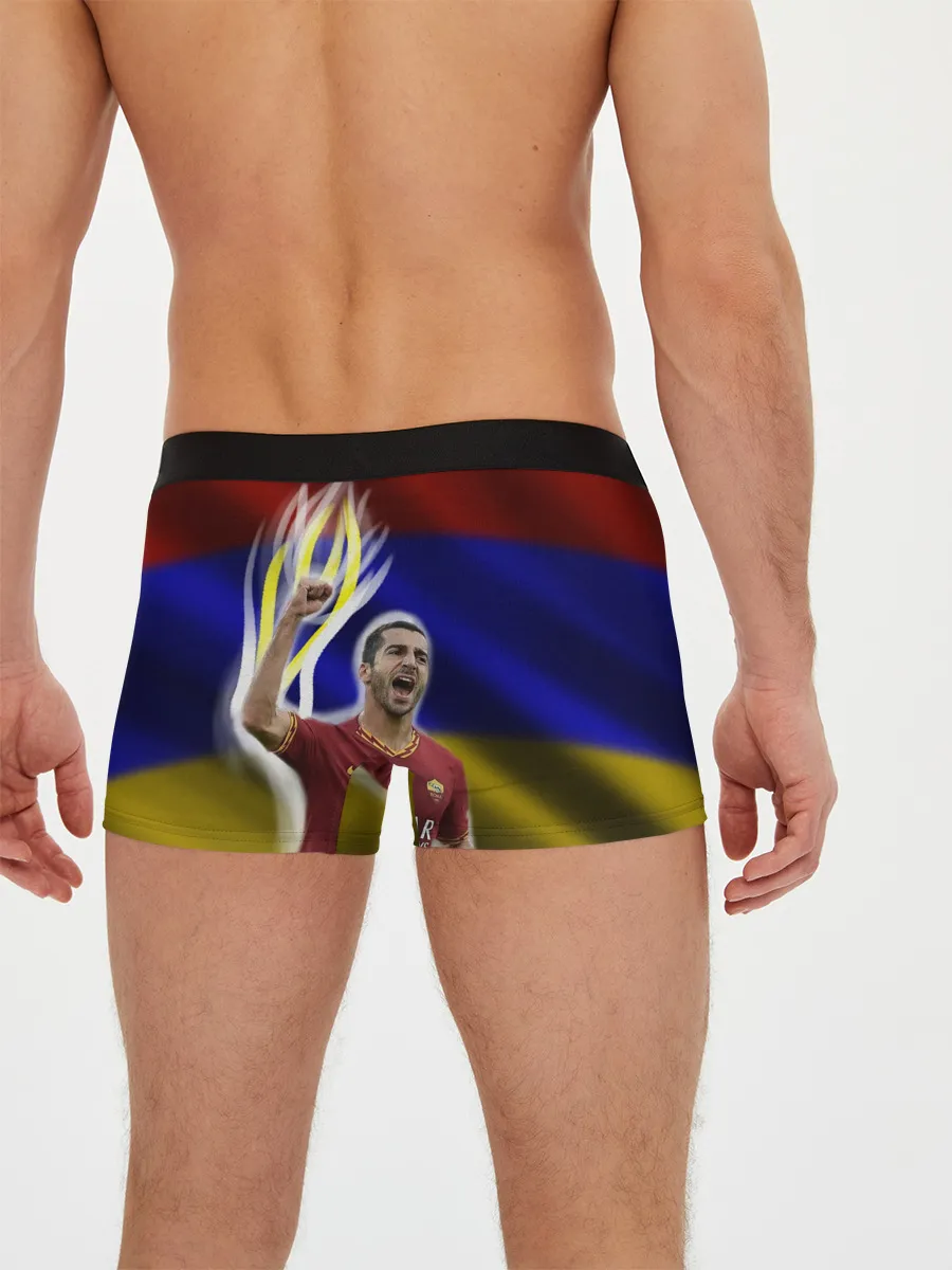 Мужские трусы боксеры / Генрих Мхитарян - огненный кулак