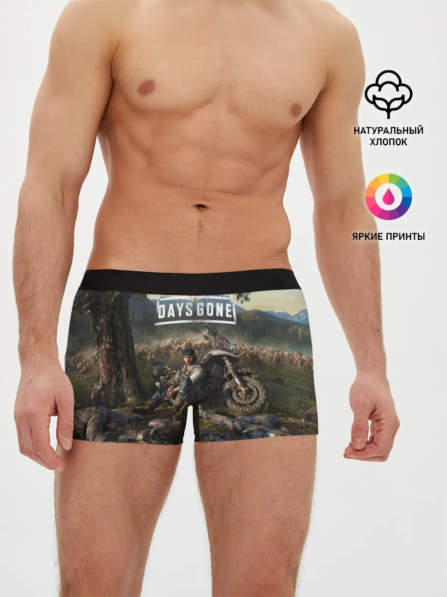 Мужские трусы боксеры / Days gone Дикон и толпа фриков
