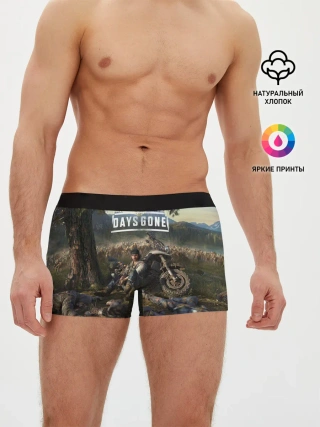 Мужские трусы боксеры / Days gone Дикон и толпа фриков