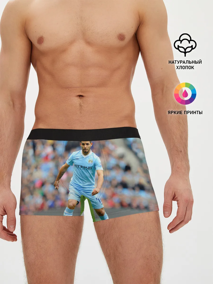 Мужские трусы боксеры / Серхио Агуэро
