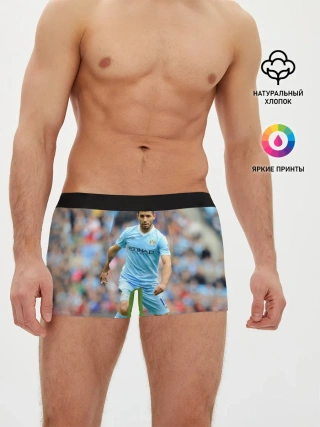 Мужские трусы боксеры / Серхио Агуэро