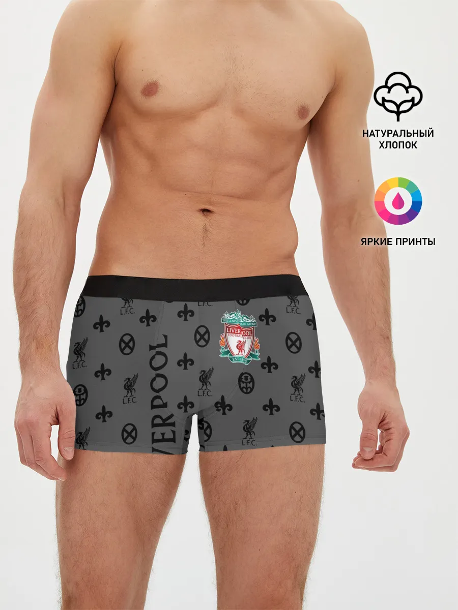 Мужские трусы боксеры / LIVERPOOL / ЛИВЕРПУЛЬ / LV
