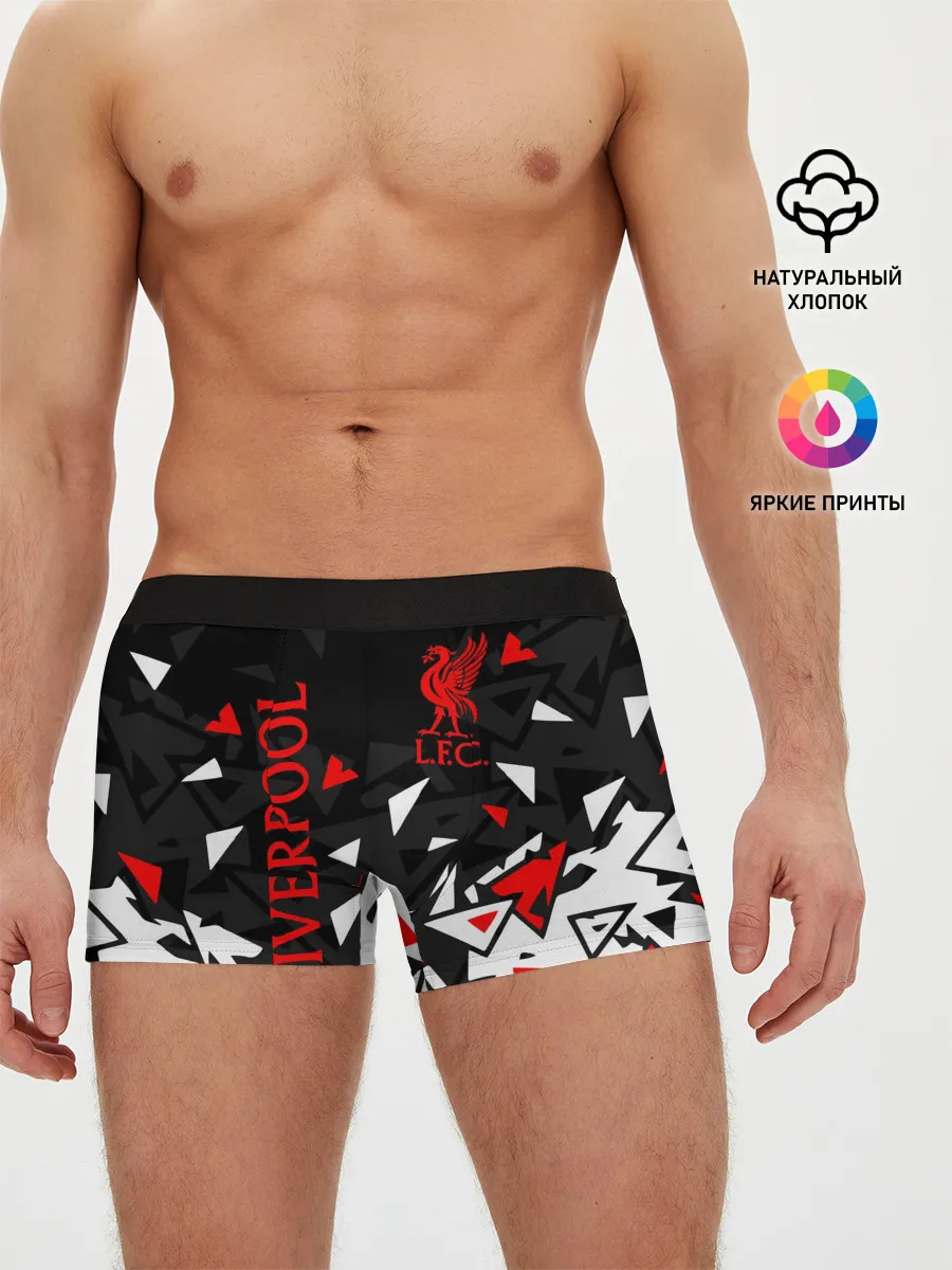 Мужские трусы боксеры / LIVERPOOL / ЛИВЕРПУЛЬ