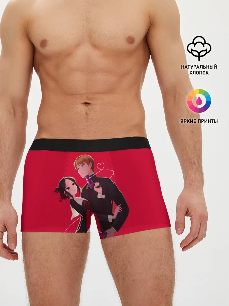 Мужские трусы боксеры / Miyuki Kaguya Love