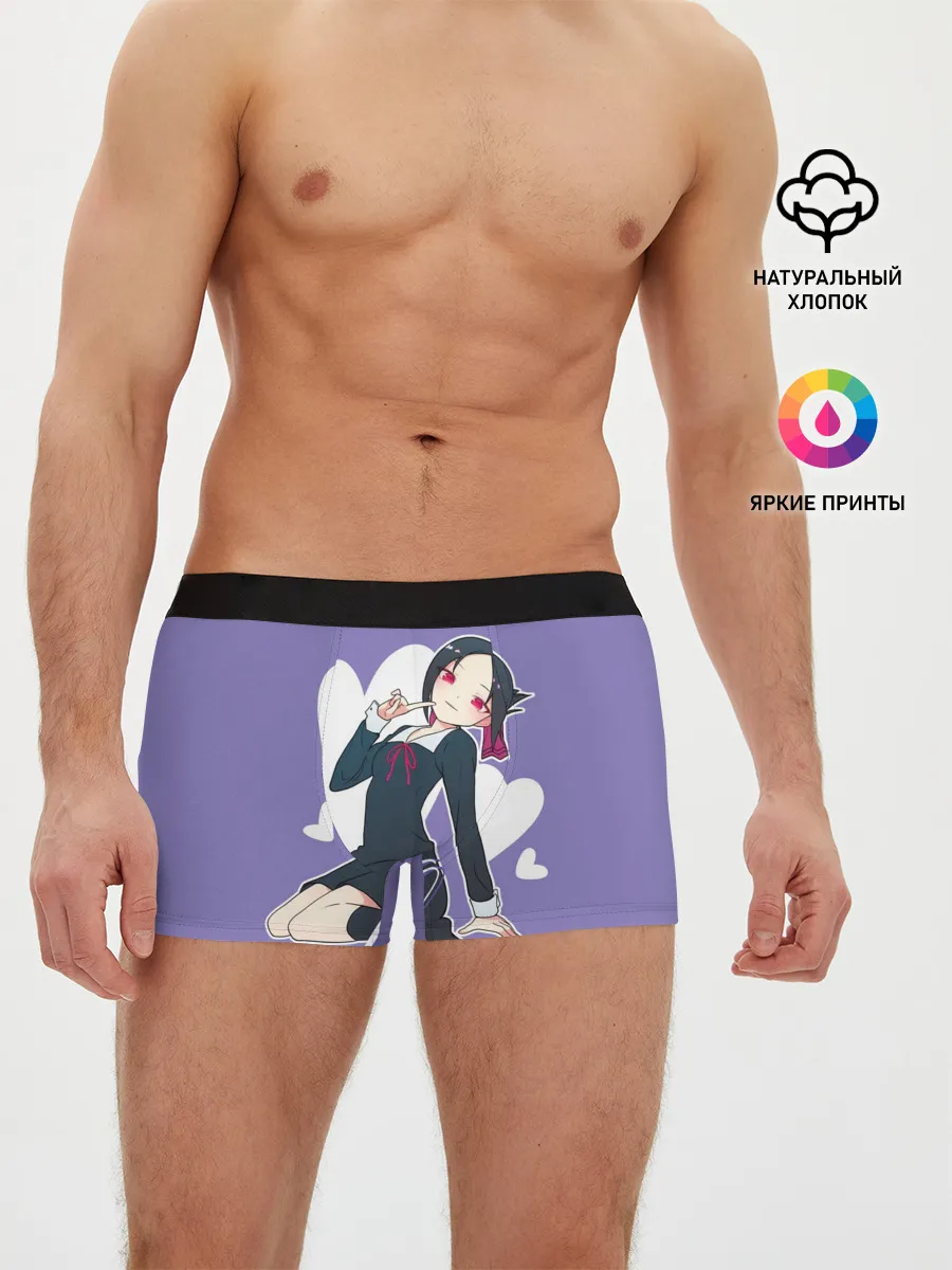 Мужские трусы боксеры / Love Kaguya Shinomiya