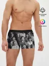 Мужские трусы боксеры / Люди смотрят фильм в 3d очках