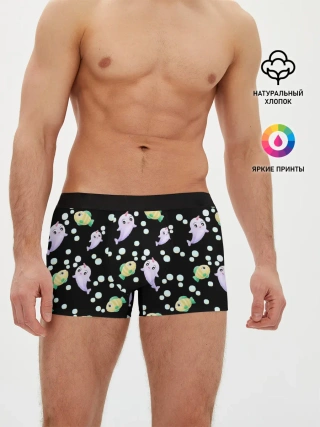 Мужские трусы боксеры / Морские жители