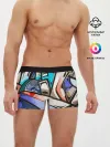 Мужские трусы боксеры / Street Art Graffiti