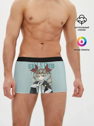 Мужские трусы боксеры / Girls und Panzer