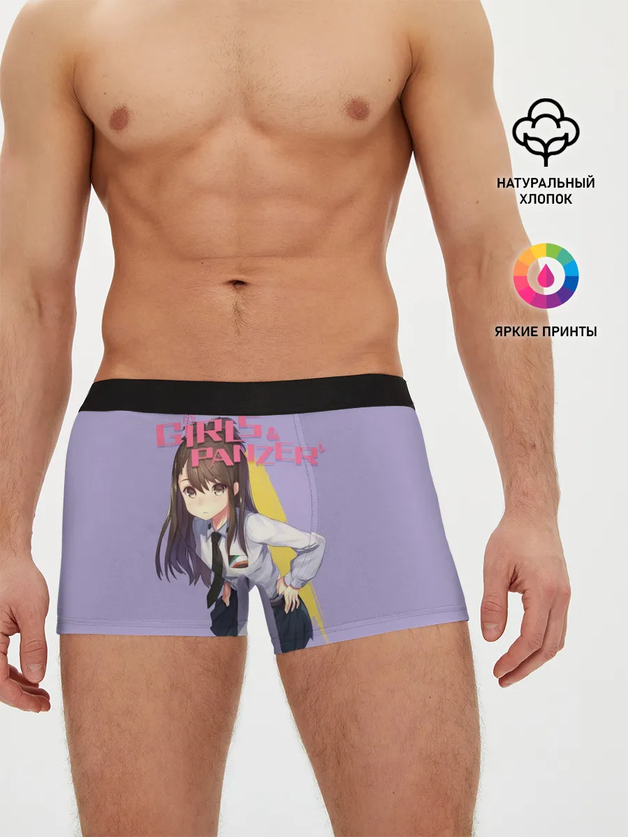Мужские трусы боксеры / Девушки и Танки