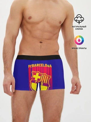 Мужские трусы боксеры / FC BARCELONA / ФК БАРСЕЛОНА