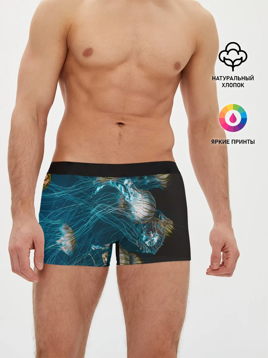 Мужские трусы боксеры / Медузы