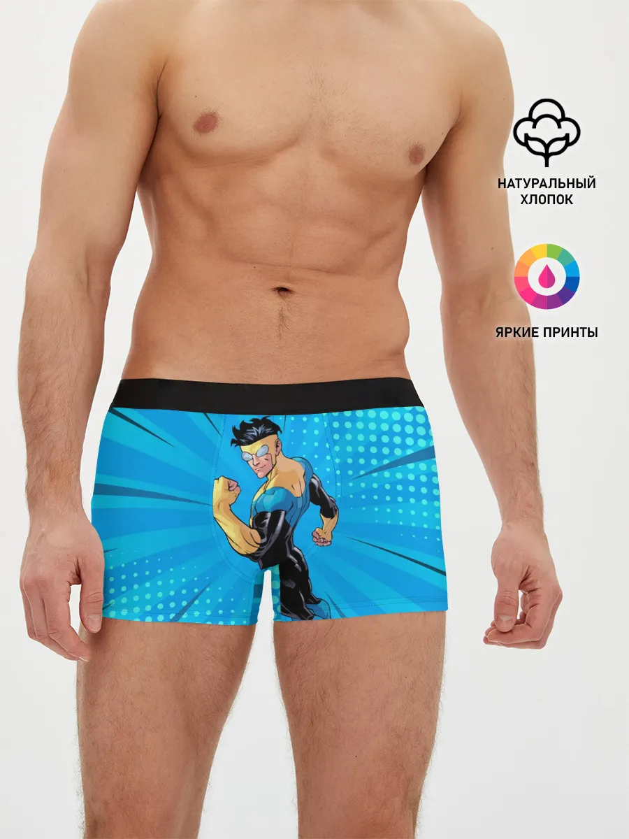 Мужские трусы боксеры / Неуязвимый Марк Грэйсон