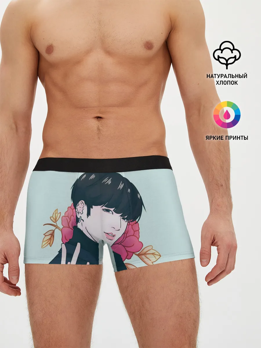 Мужские трусы боксеры / Мин Юнги
