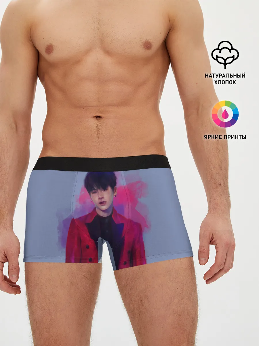 Мужские трусы боксеры / Kim Seokjin
