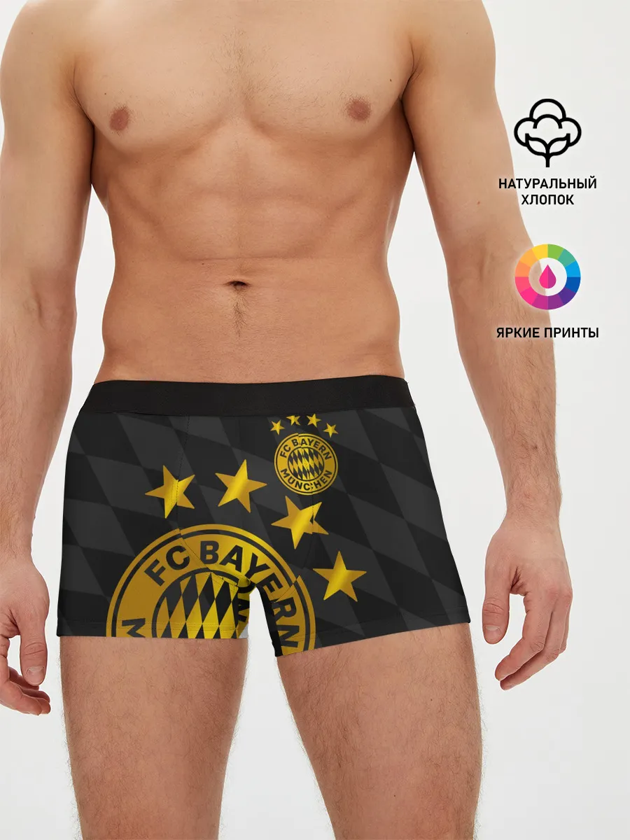 Мужские трусы боксеры / ФК БАВАРИЯ / BAYERN / МЮНХЕН