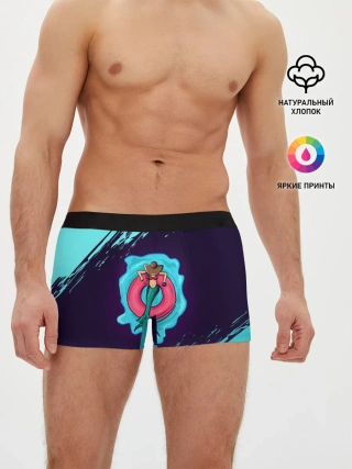 Мужские трусы боксеры / Русалка на отдыхе | Mermaid