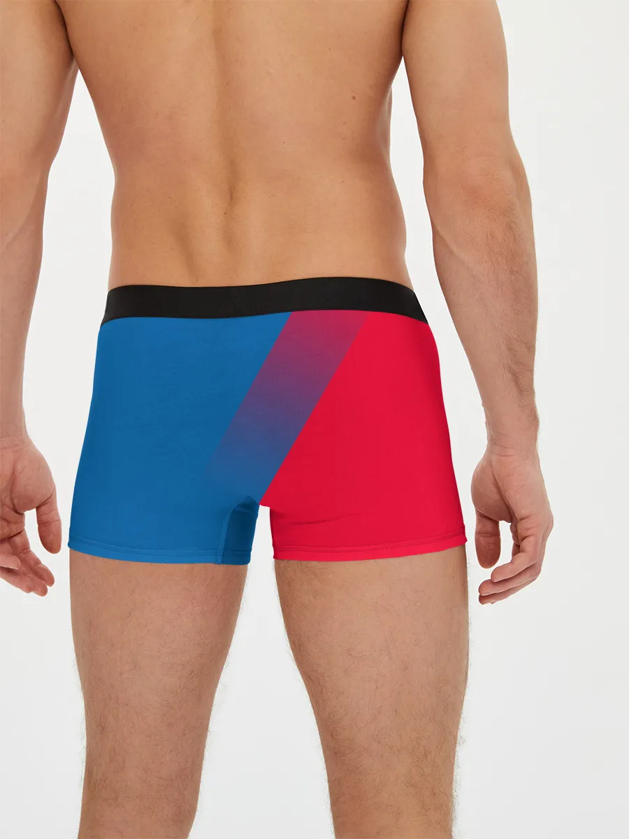 Мужские трусы боксеры / ФК БАВАРИЯ / BAYERN / ГРАДИЕНТ