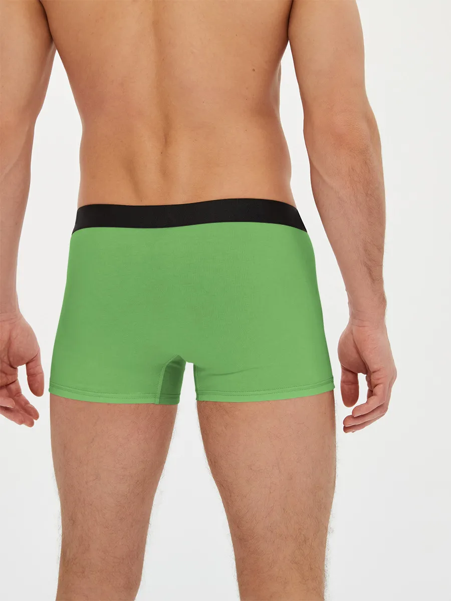 Мужские трусы боксеры / Зеленый Франкенштейн