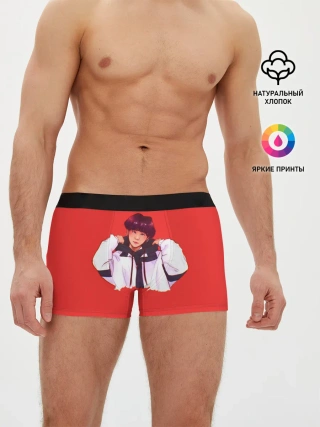 Мужские трусы боксеры / Suga Red