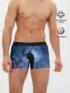 Мужские трусы боксеры / Влюбленные на фоне луны