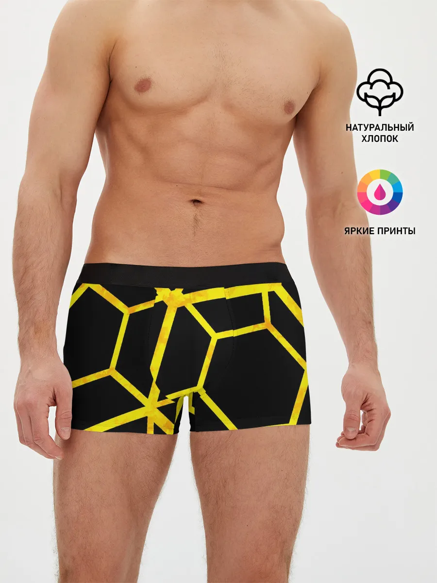 Мужские трусы боксеры / Hexagon