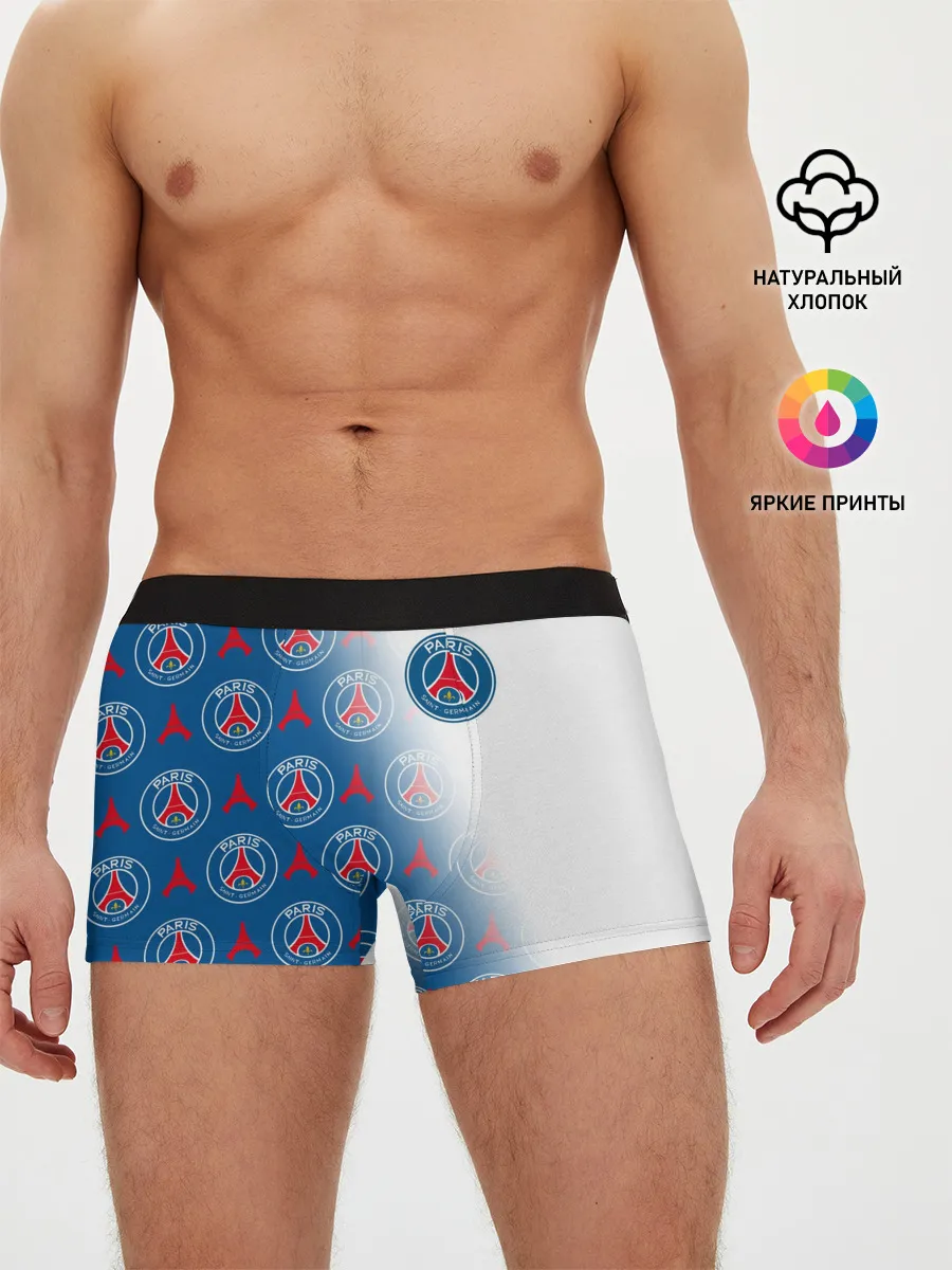 Мужские трусы боксеры / ФК ПСЖ / PARIS SAINT GERMAIN