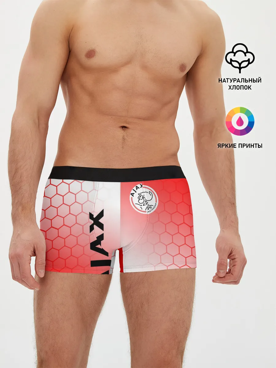 Мужские трусы боксеры / FC AJAX AMSTERDAM / ФК АЯКС
