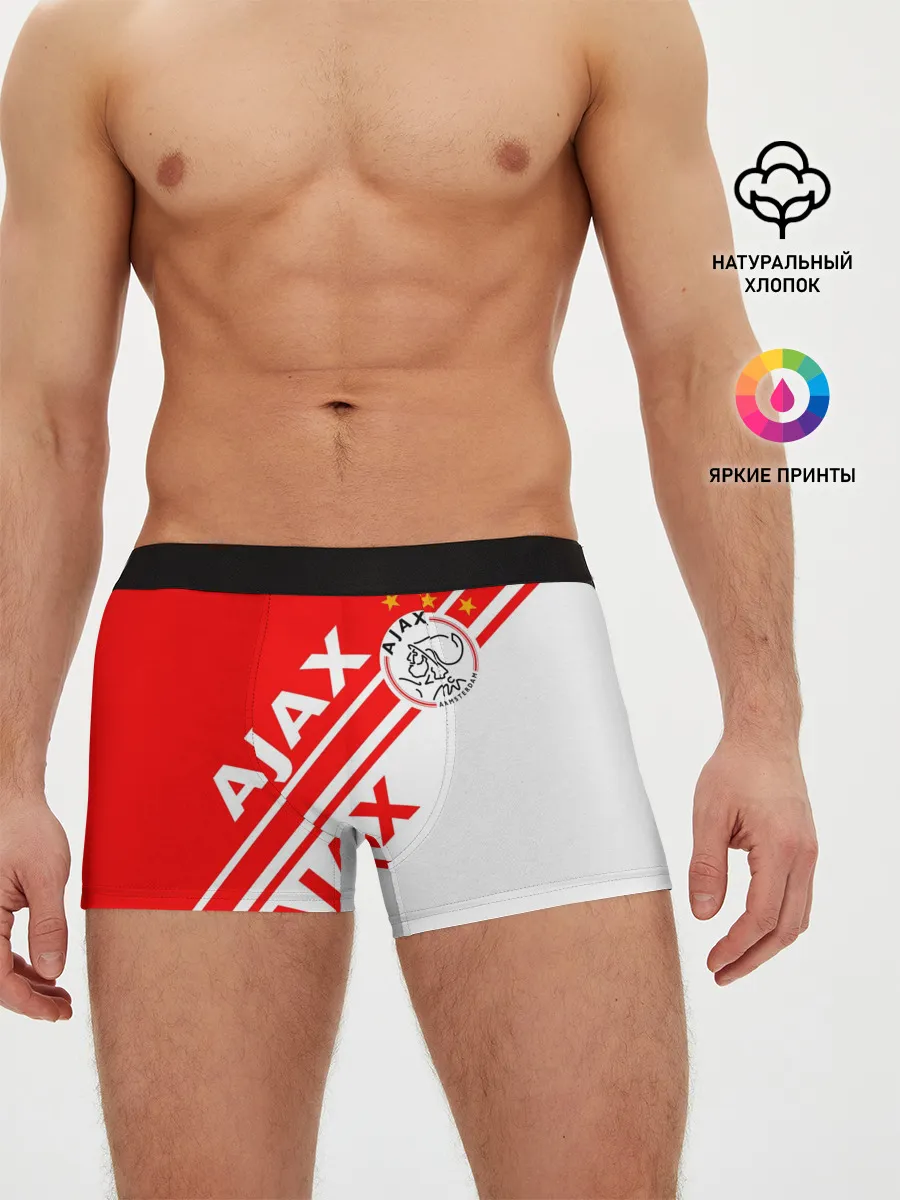 Мужские трусы боксеры / FC AJAX AMSTERDAM / ФК АЯКС