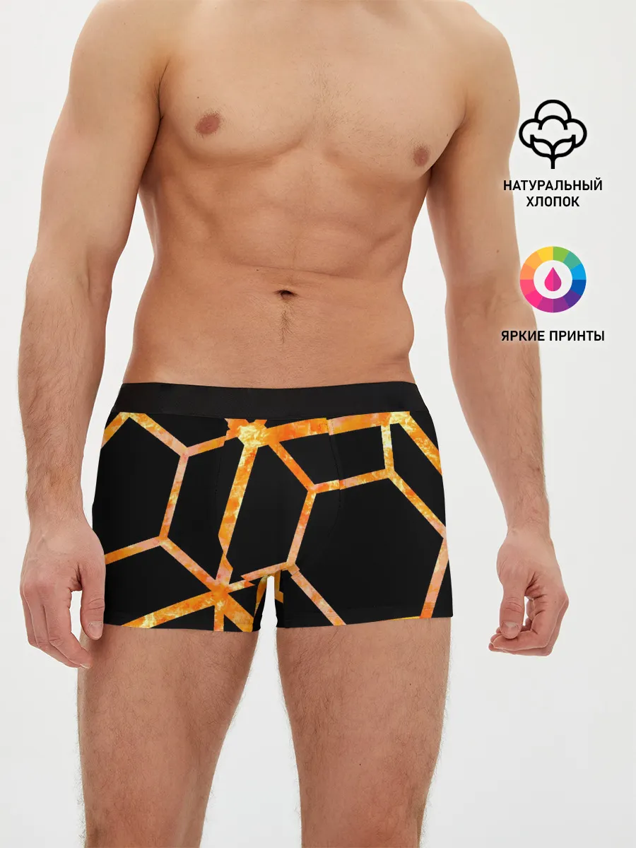 Мужские трусы боксеры / Hexagon