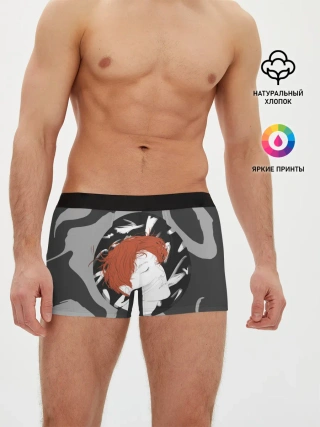 Мужские трусы боксеры / BTS Style