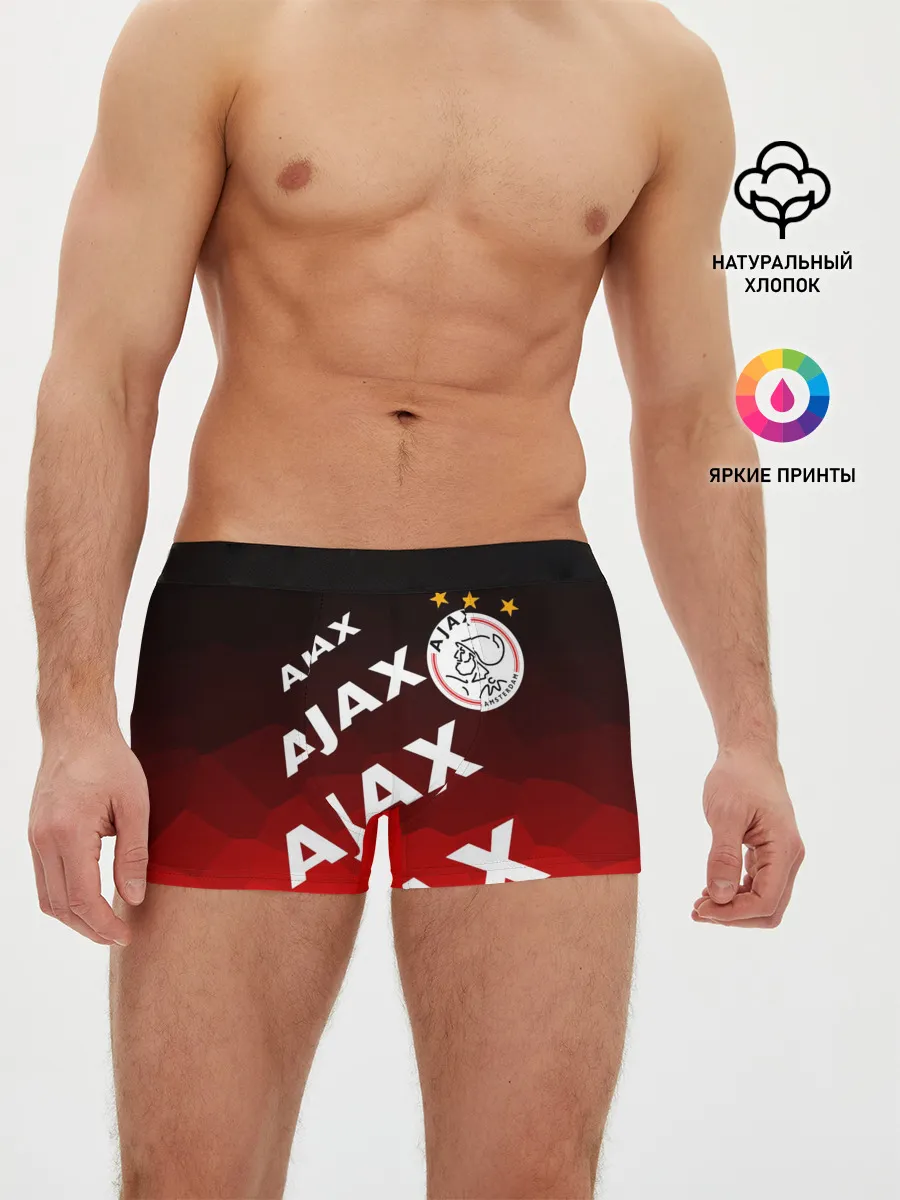 Мужские трусы боксеры / FC AJAX AMSTERDAM / ФК АЯКС