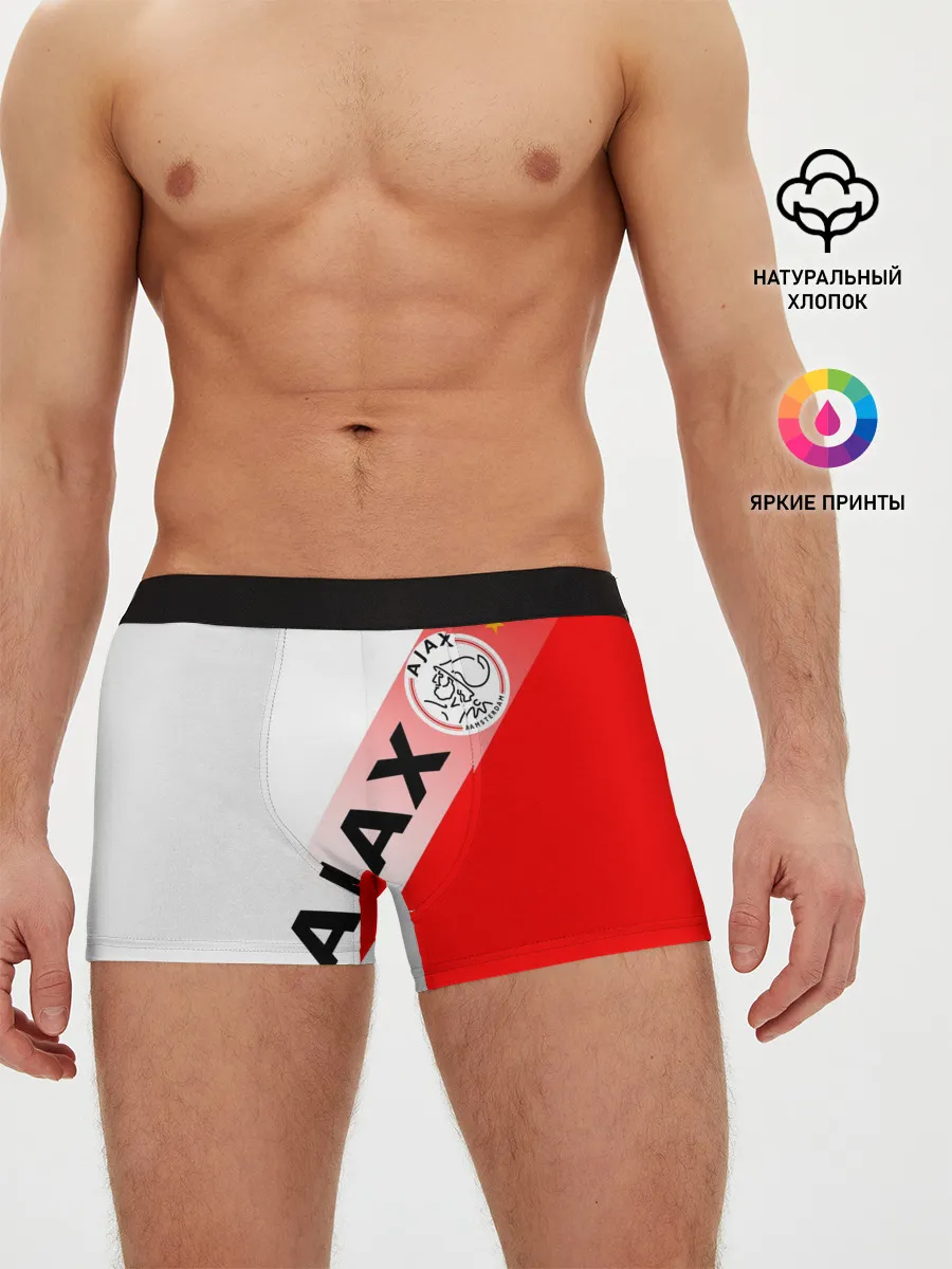 Мужские трусы боксеры / FC AJAX AMSTERDAM / ФК АЯКС