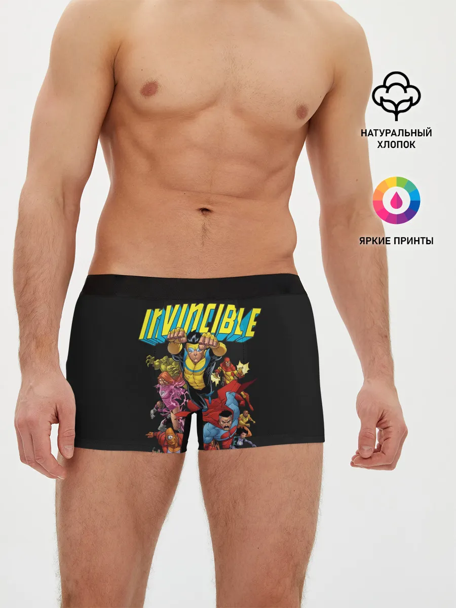 Мужские трусы боксеры / Неуязвимый | Invincible