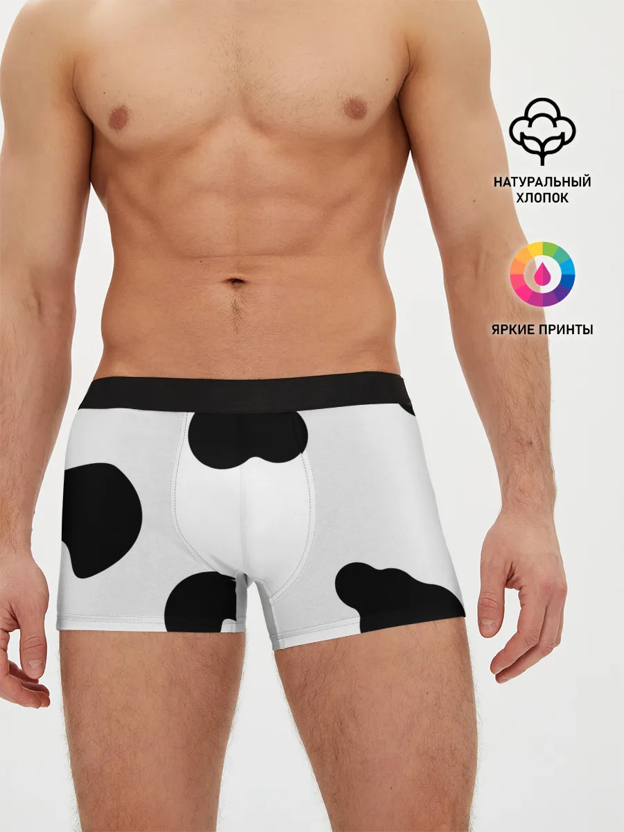 Мужские трусы боксеры / Cow print