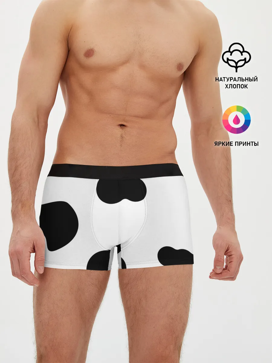 Мужские трусы боксеры / Cow print
