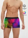 Мужские трусы боксеры / Цветные Разводы