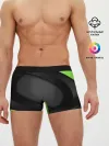 Мужские трусы боксеры / Green / Black