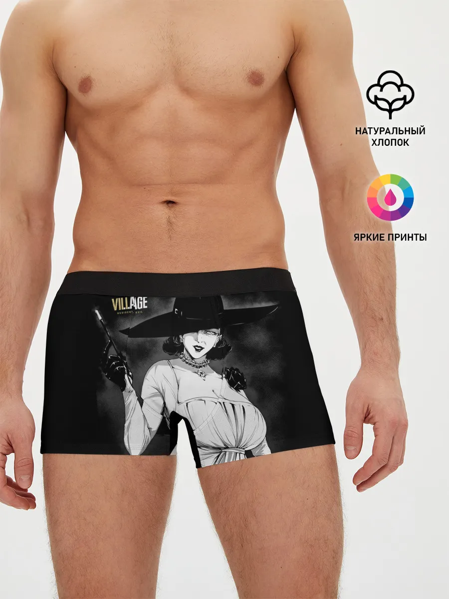 Мужские трусы боксеры / Lady Alcina Dimitrescu