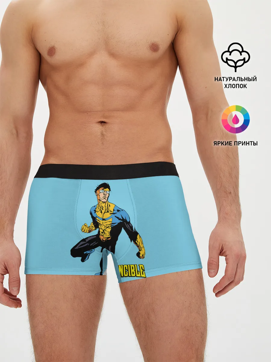 Мужские трусы боксеры / Invincible / Неуязвимый