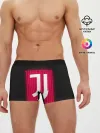 Мужские трусы боксеры / JUVENTUS / ЮВЕНТУС / НЕОН