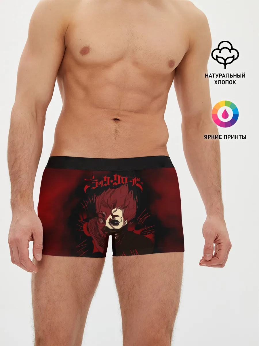 Мужские трусы боксеры / Либе смеющийся демон Асты