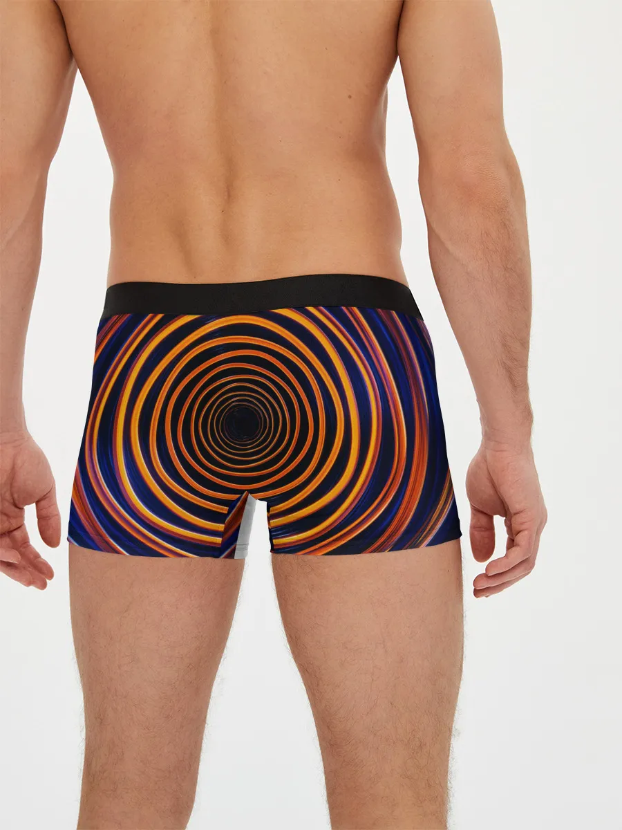 Мужские трусы боксеры / Круги неоновые