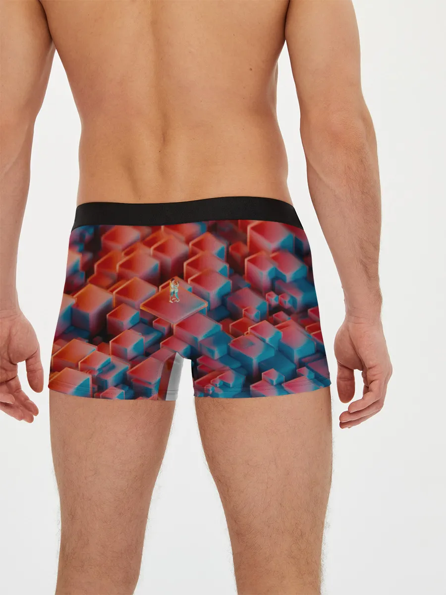 Мужские трусы боксеры / Неоновая пара