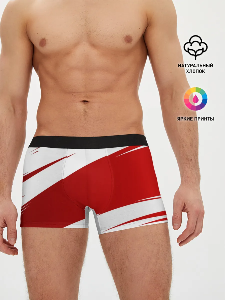 Мужские трусы боксеры / Ломкие линии
