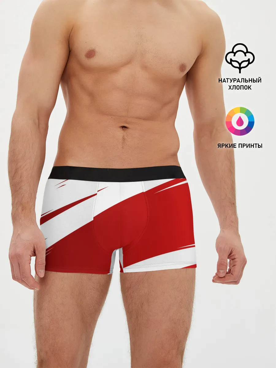 Мужские трусы боксеры / Ломкие линии