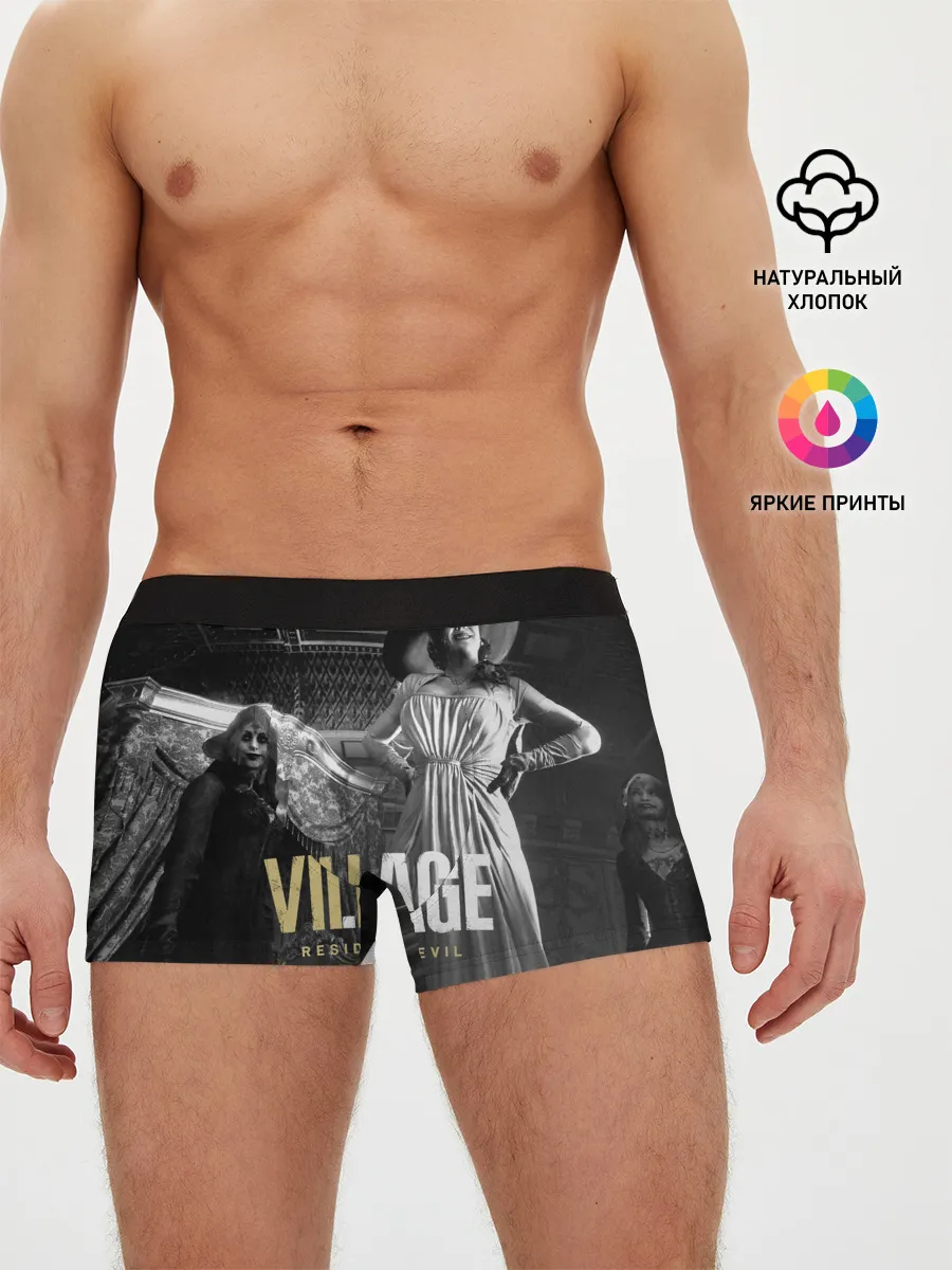 Мужские трусы боксеры / Lady Alcina Dimitrescu