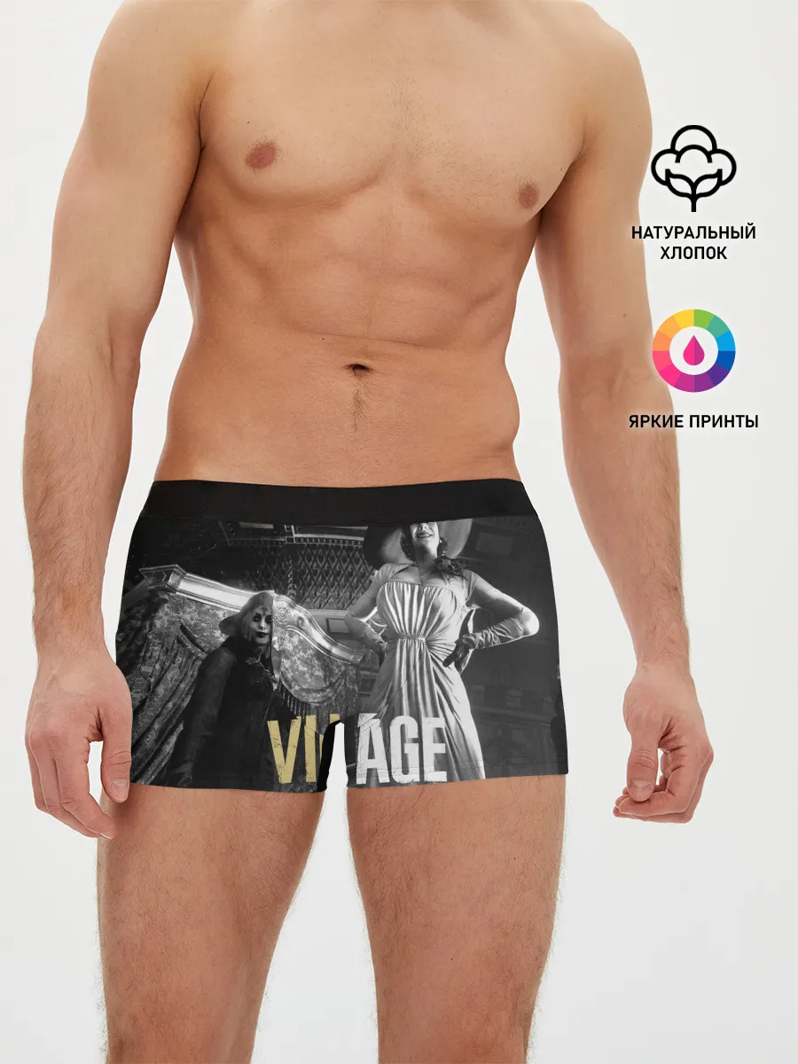 Мужские трусы боксеры / Lady Alcina Dimitrescu