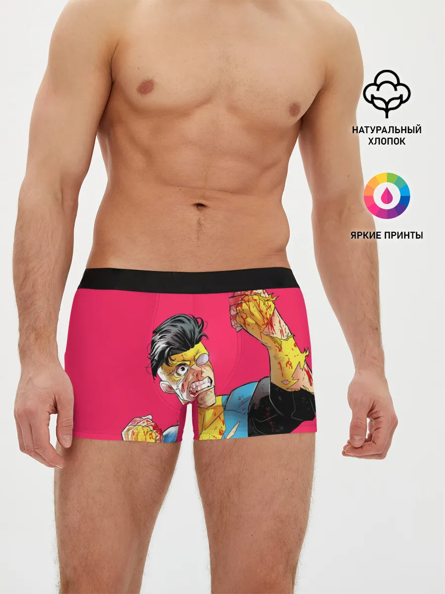 Мужские трусы боксеры / Неуязвимый