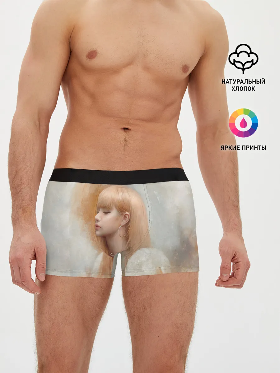 Мужские трусы боксеры / Розэ маслом